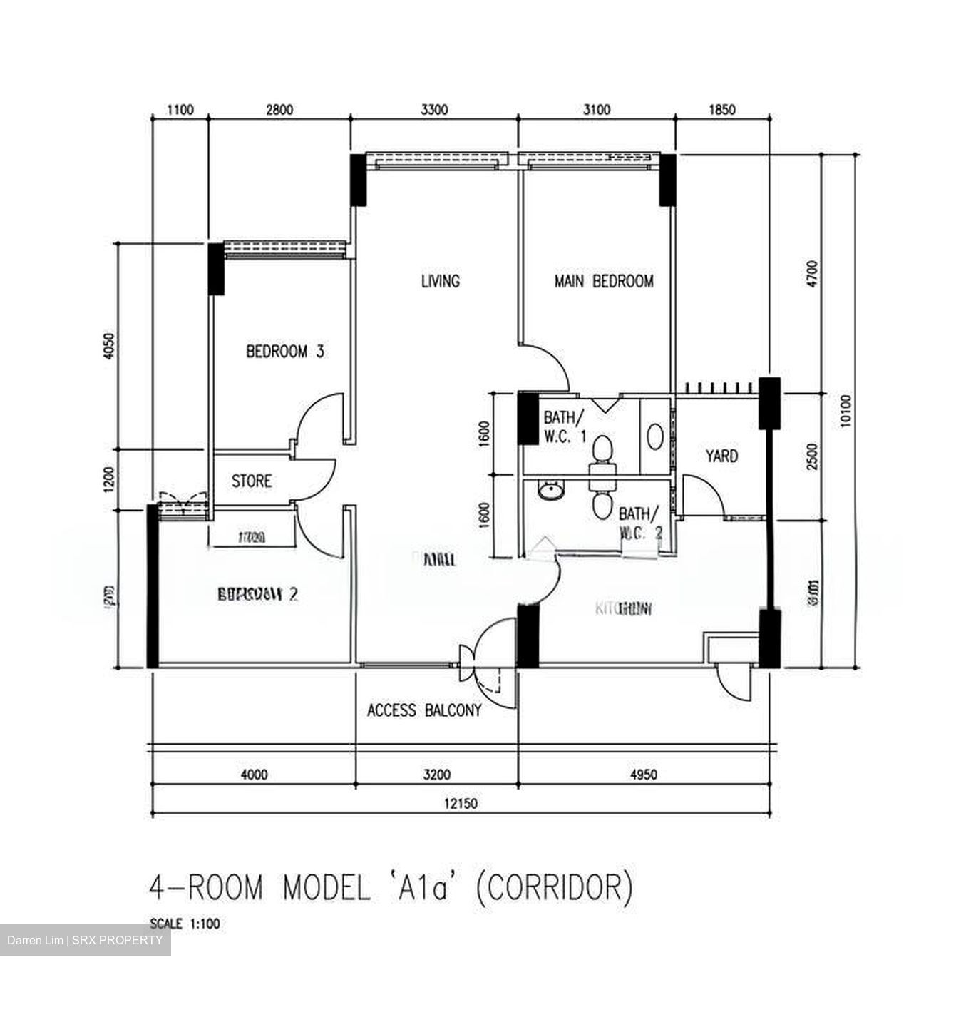 Blk 691 Jurong West Central 1 (Jurong West), HDB 4 Rooms #591322731